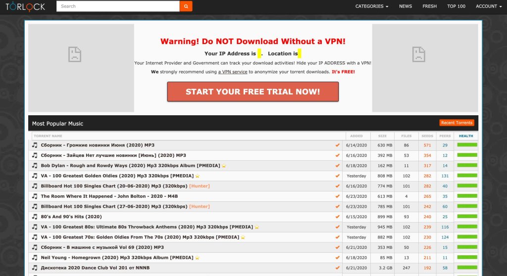 Top 10 Der Besten Torrent Sites Zum Herunterladen Von Musik Holen Sie Sich Das Beste Aus Musik Torrenting Thevpncoupon