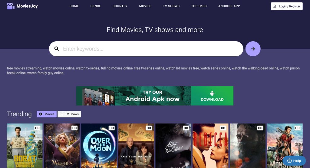 MoviesJoy - Best Putlocker Alternatives