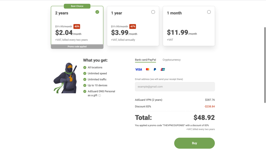 adguard free vs paid